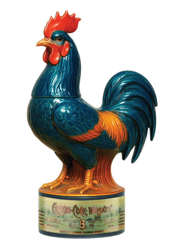 Chicken Cock Rooster Decanter
