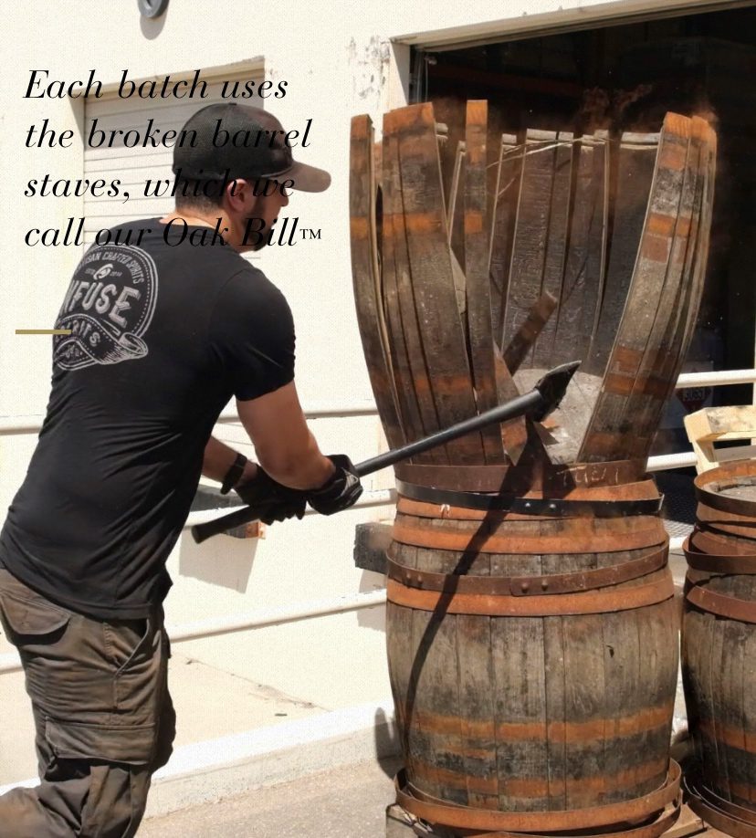 Seth smashing a barrel for broken barrel