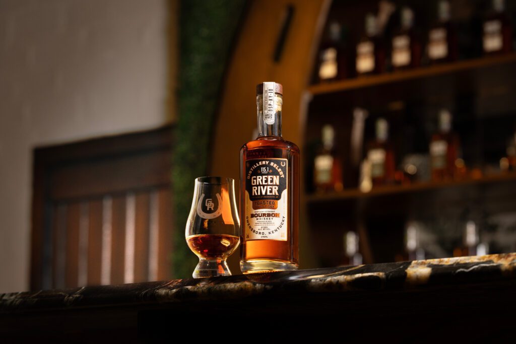 Bottle of Green River Toasted Sitting on the bar