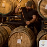 Chip Tate thieving out of a barrel